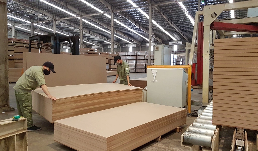 Xuất khẩu gỗ MDF